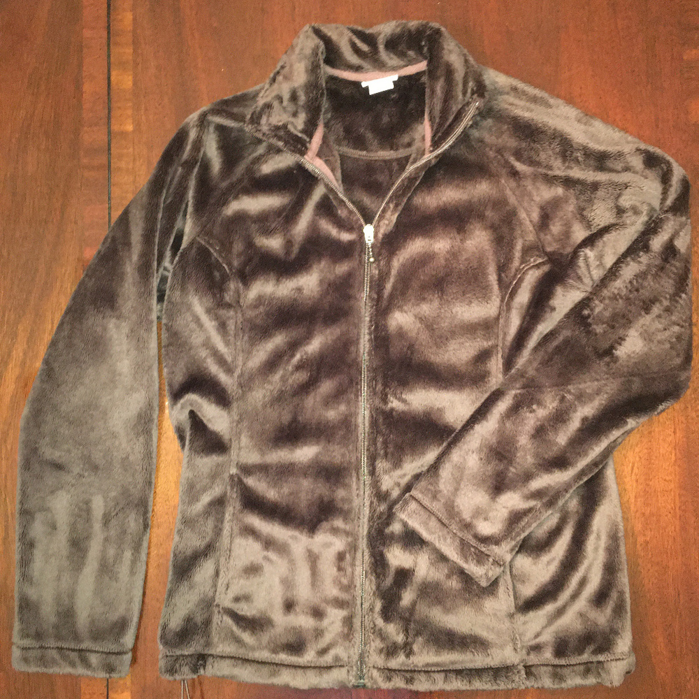 White Sierra Fleece Coat